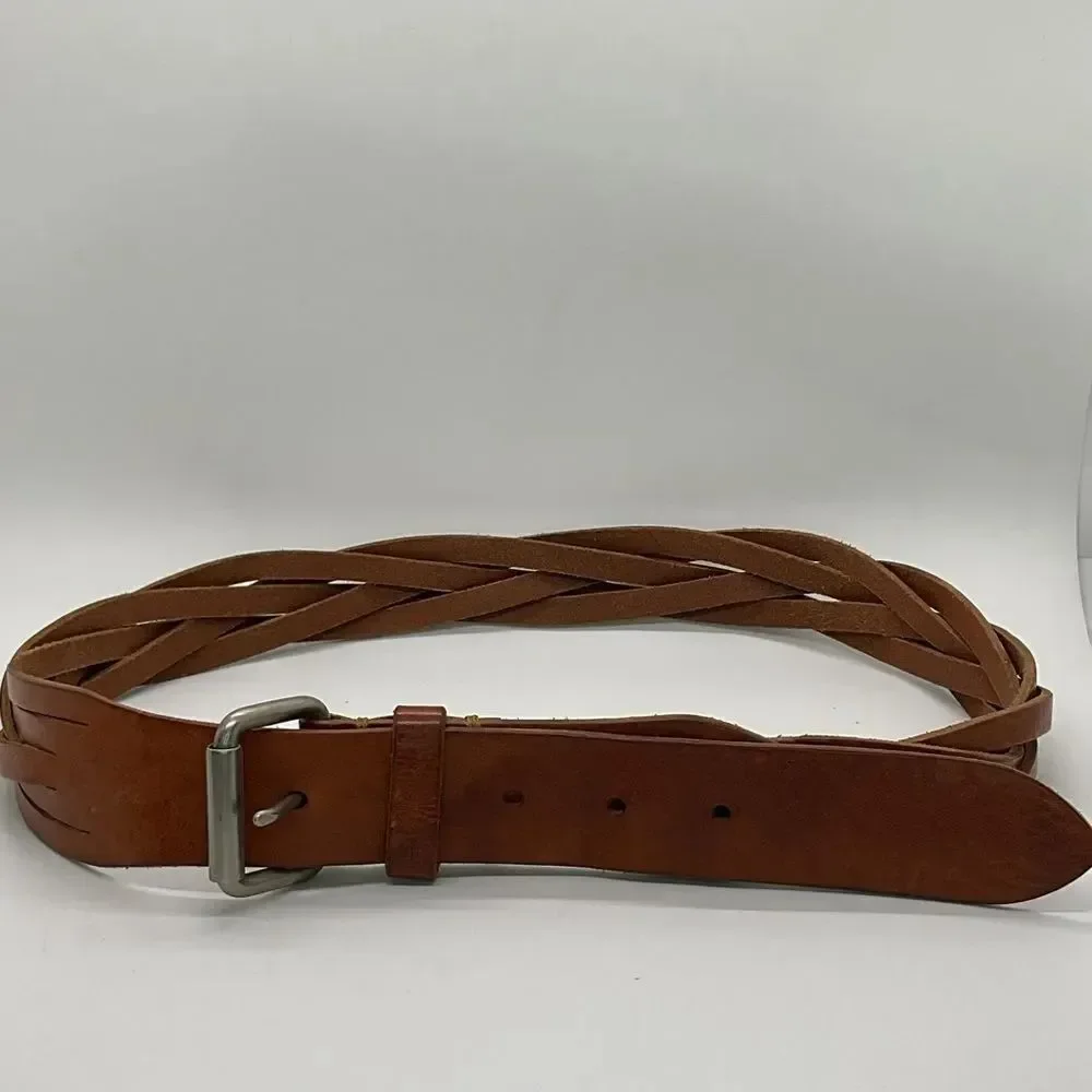 Lauren by Ralph Lauren Brown Leather Belt